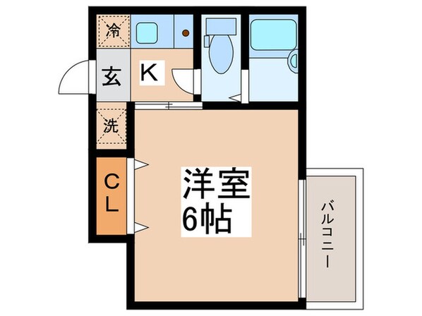 エリセ三軒茶屋の物件間取画像